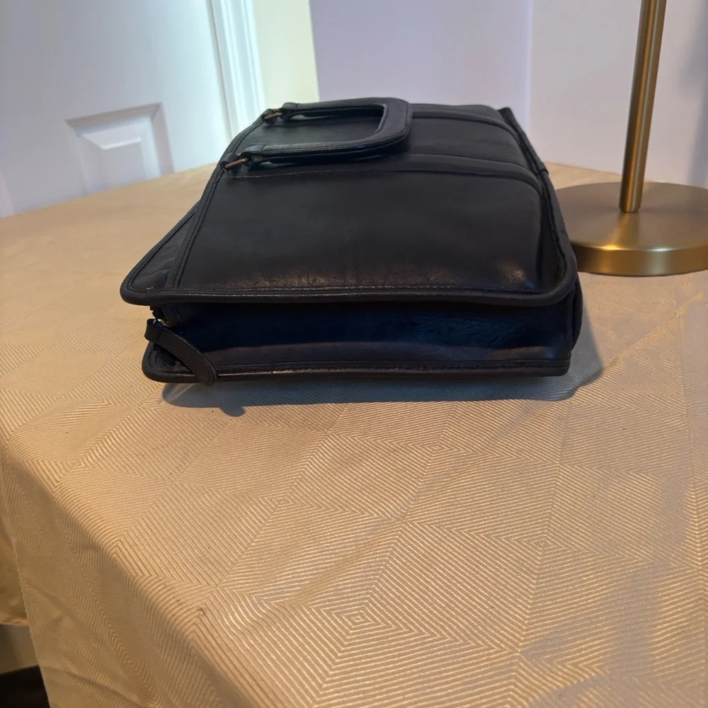 Vintage Coach Bonnie Cashin Slim Unisex Briefcase/Laptop Bag - Picture 7 of 13